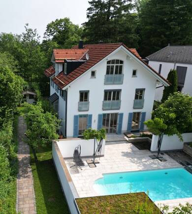 Villa zum Kauf 2.350.000 € 8 Zimmer 300 m² 868 m² Grundstück frei ab sofort Seefeld Seefeld 82229