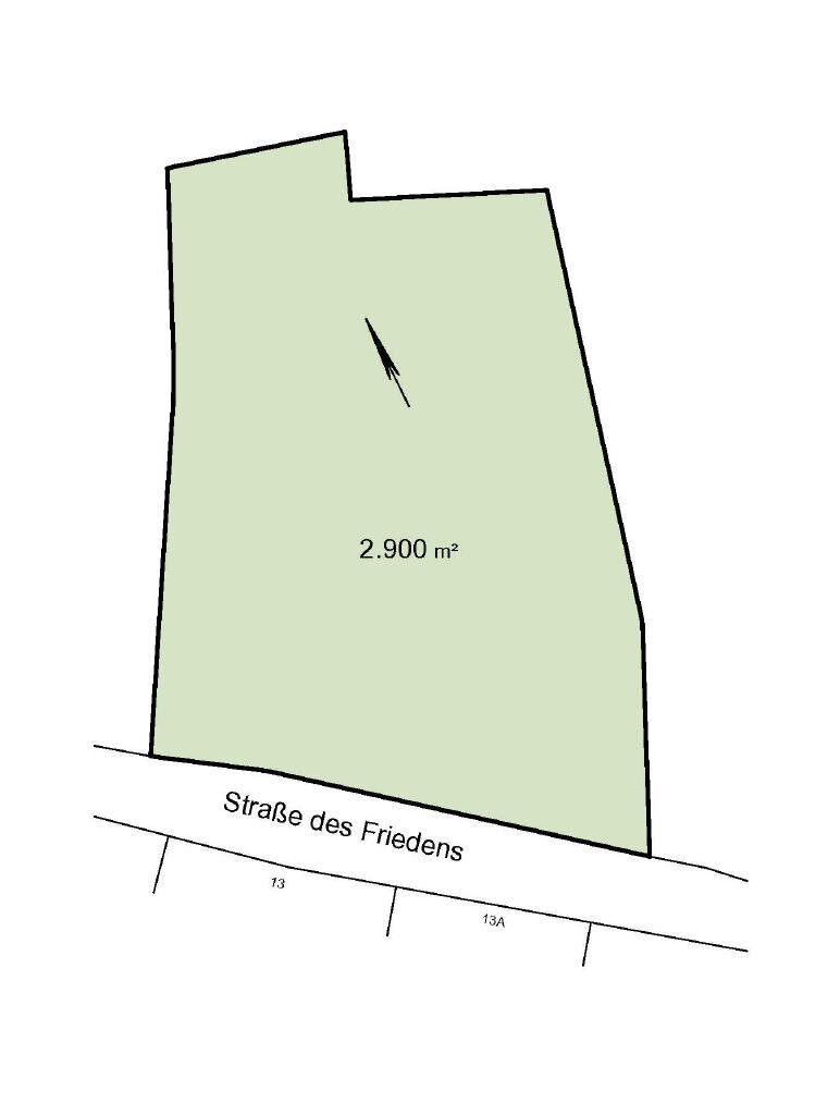 Grundstück zum Kauf 330.000 € 2.900 m²<br/>Grundstück Straße des Friedens 15 Hohenweiden Schkopau-Hohenweiden 06258