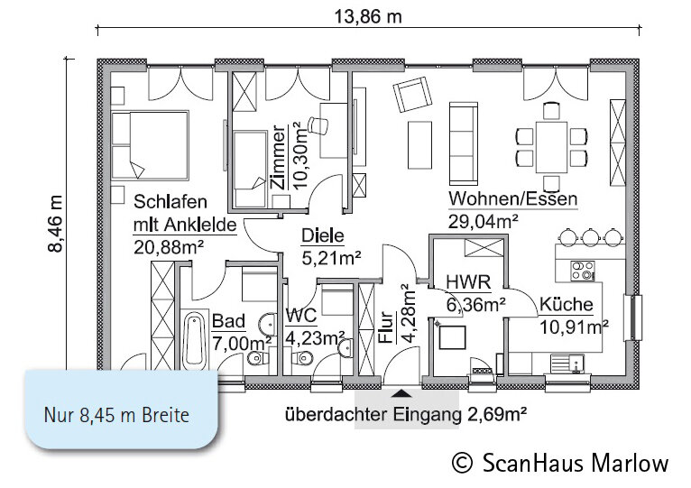 Einfamilienhaus zum Kauf 372.987 € 3 Zimmer 99 m²<br/>Wohnfläche 937 m²<br/>Grundstück Roßbach Braunsbedra / Großkayna 06242