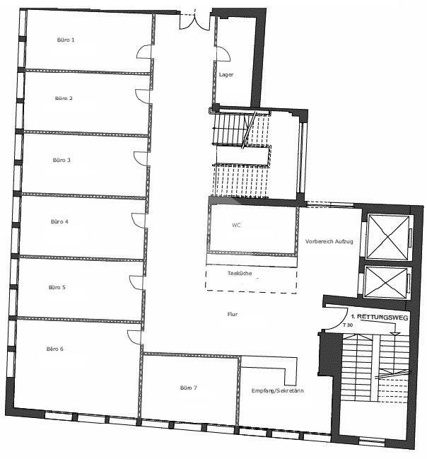 Bürofläche zur Miete provisionsfrei 360 m²<br/>Bürofläche ab 230 m²<br/>Teilbarkeit Kesselstraße /Reichenstraße 18 Innenstadt Bautzen 02625