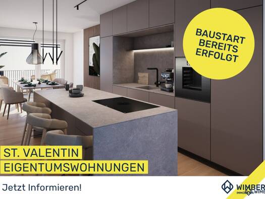Wohnung zum Kauf - Erstbezug 418.500 € 3 Zimmer 82 m² Brunhildstraße 9 St. Valentin 4300