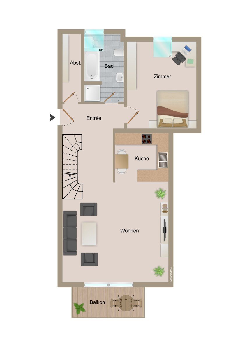 Maisonette zum Kauf 349.000 € 4 Zimmer 102,2 m²<br/>Wohnfläche Bahlingen am Kaiserstuhl 79353