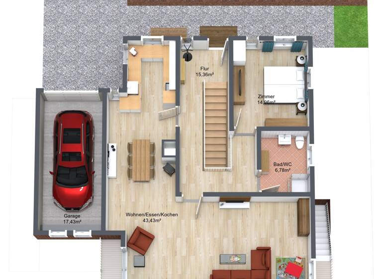 Einfamilienhaus zur Miete 2.600 € 5 Zimmer 140 m² 547 m² Grundstück frei ab 01.06.2026 Ebersberg 85560