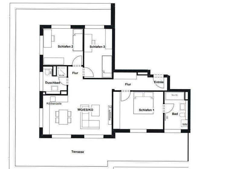 Wohnung zur Miete 2.311 € 4 Zimmer 126,6 m² 5. Geschoss frei ab 08.03.2026 Rosenfelder Straße 27 Lichtenberg Berlin 10315