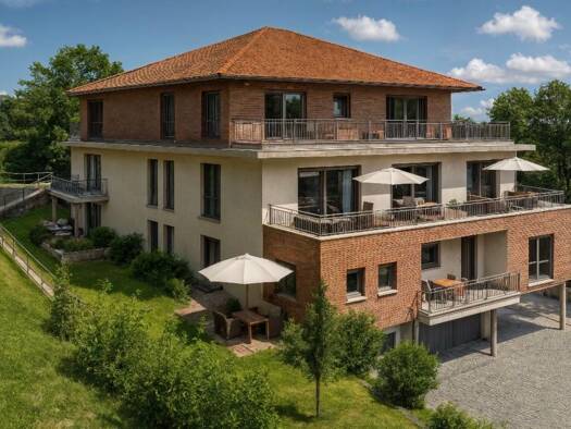 Terrassenwohnung zum Kauf - Erstbezug provisionsfrei 616.815 € 3 Zimmer 91 m² Geschoss EG/4 Bismarckstraße 52 Bad Kissingen 97688