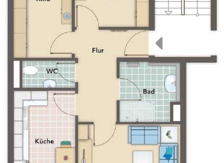 Wohnung zum Kauf 329.000 € 3 Zimmer 73 m² Schmiden Fellbach 70736