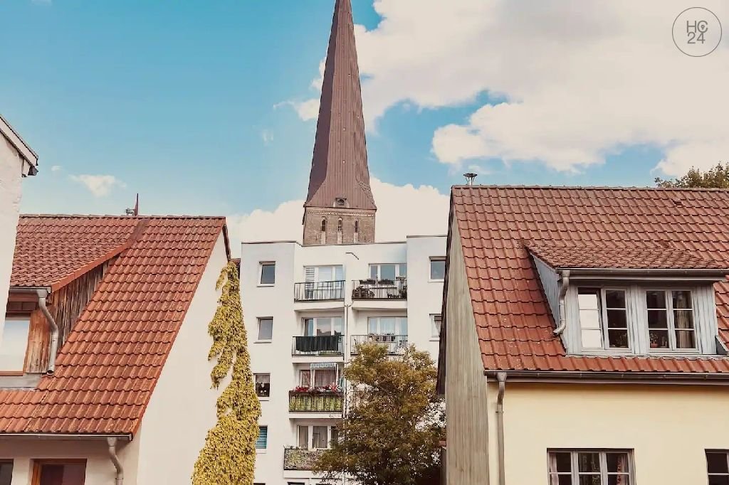 Wohnung zur Miete Wohnen auf Zeit 3.500 € 2 Zimmer 76 m²<br/>Wohnfläche ab sofort<br/>Verfügbarkeit Stadtmitte Rostock 18055