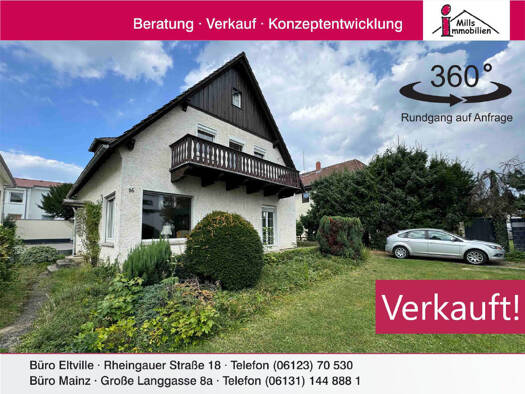 Einfamilienhaus zum Kauf 425.000 € 4,5 Zimmer 120 m² 548 m² Grundstück Erbach Eltville am Rhein 65346