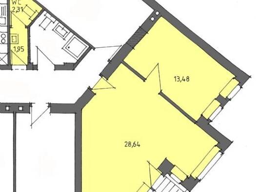 Büro zur Miete provisionsfrei 420 € 2 Zimmer 46 m² Bürofläche Baumerstraße 3 Andreasvorstadt Erfurt 99089