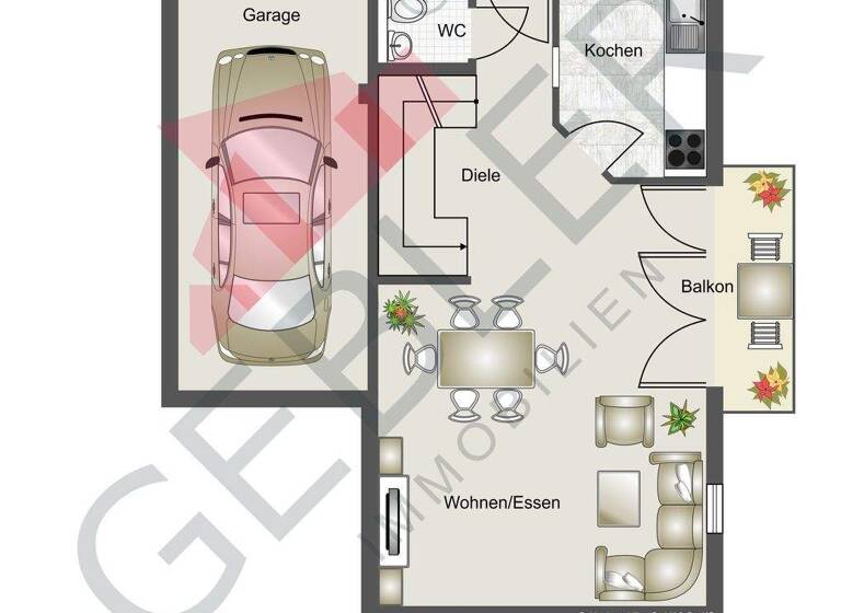 Wohnung zum Kauf 209.000 € 2 Zimmer 95 m² Lössel Iserlohn 58644
