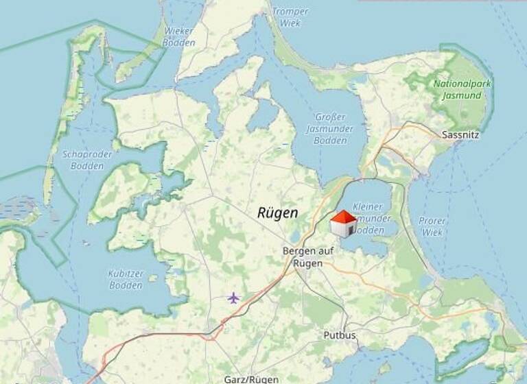 Wohnung zum Kauf 135.000 € 2 Zimmer 56,4 m²<br/>Wohnfläche Ralswiek Bergen auf Rügen / Stedar 18528