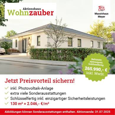 Bungalow zum Kauf 265.990 € 4 Zimmer 131 m² Hüllhorst Hüllhorst 32609