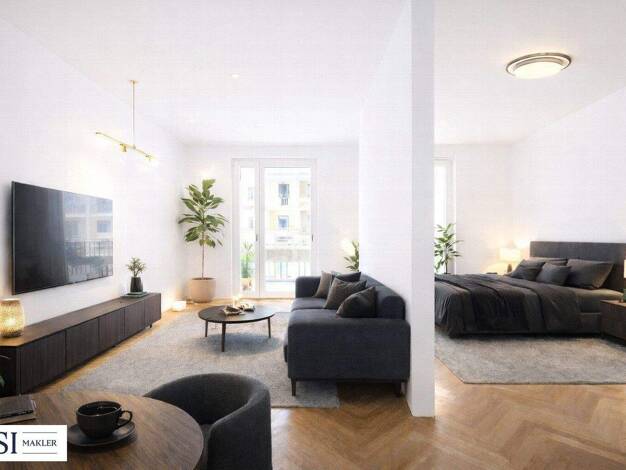 Wohnung zum Kauf - Erstbezug 380.000 € 1,5 Zimmer 36 m² 5. Geschoss Obere Donaustraße 23 Wien 1020