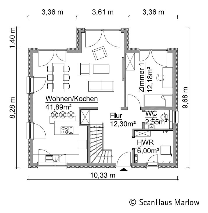 Einfamilienhaus zum Kauf 468.245 € 5 Zimmer 144,7 m²<br/>Wohnfläche 819 m²<br/>Grundstück Wiedemar Wiedemar 04509