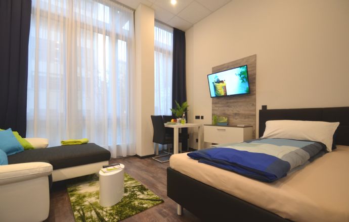 Studio zur Miete Wohnen auf Zeit 995 € 1 Zimmer 21 m²<br/>Wohnfläche Weißenburger Straße 28 Stadtmitte Aschaffenburg 63741