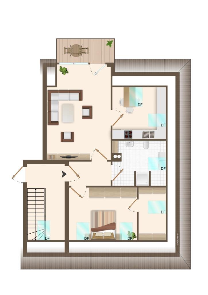 Wohnung zum Kauf 145.000 € 2 Zimmer 54 m²<br/>Wohnfläche Wildeshausen 27793