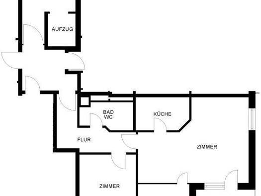 Wohnung zur Miete 575 € 2 Zimmer 67,8 m² 4. Geschoss frei ab 01.01.2026 Nettelbeckstraße 6 Bloherfelde Oldenburg 26131