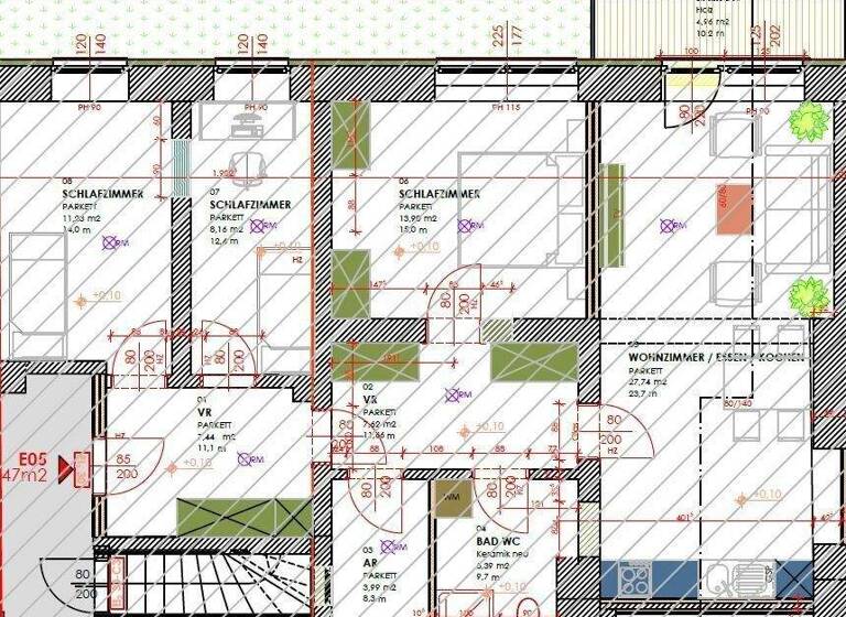 Wohnung zur Miete 585 € 4 Zimmer 85,5 m² EG Sankt Johann in der Haide 8295