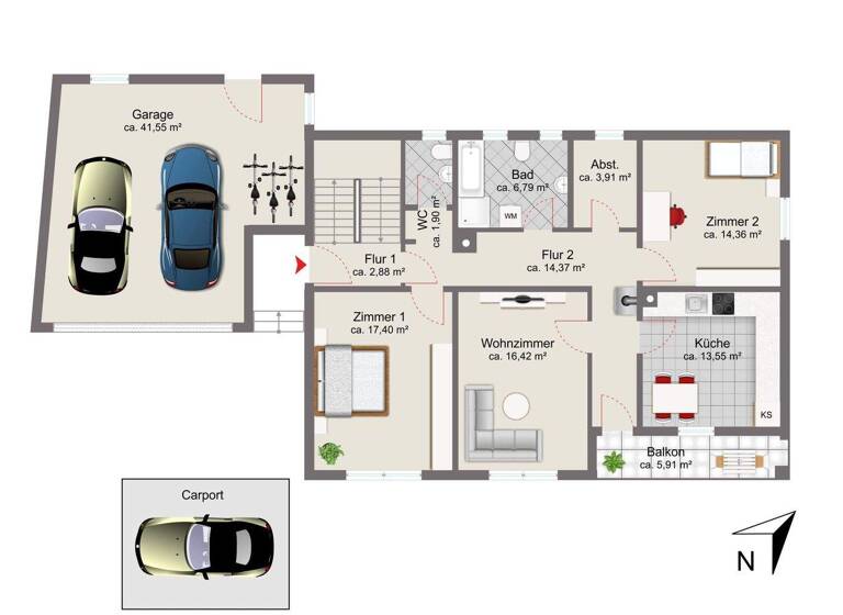 Mehrfamilienhaus zum Kauf 10 Zimmer 281,5 m² 540 m² Grundstück Waidhofen 86579
