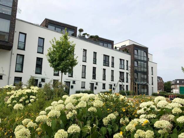 Penthouse zur Miete 1.098 € 2 Zimmer 61,3 m² 4. Geschoss Glasbläserhöfe 5a Bergedorf Hamburg-Bergedorf 21035