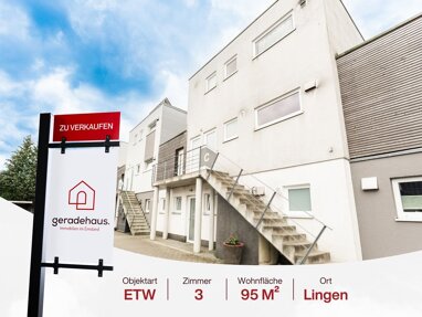 Wohnung zum Kauf 275.000 € 3 Zimmer 95 m² 1. Geschoss Lingen Lingen 49808