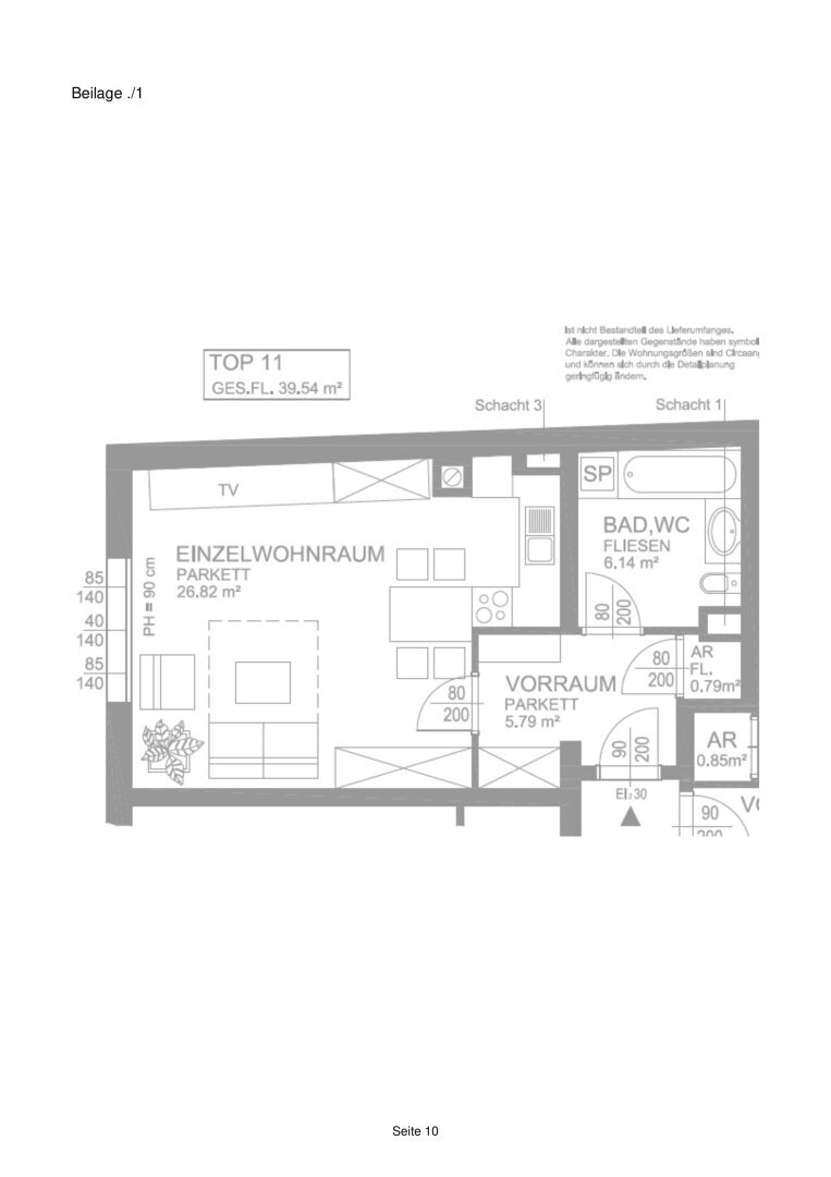 Wohnung zur Miete 761 € 1 Zimmer 39,5 m²<br/>Wohnfläche 2.<br/>Geschoss 01.02.2025<br/>Verfügbarkeit Wien,Alsergrund 1090