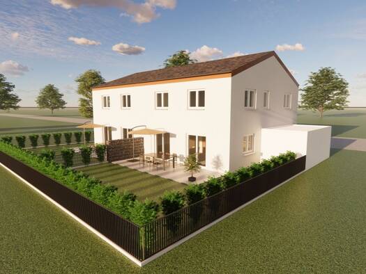 Doppelhaushälfte zum Kauf - Erstbezug 510.000 € 4 Zimmer 115 m² 323 m² Grundstück frei ab 30.05.2027 Hiltenfingen 86856