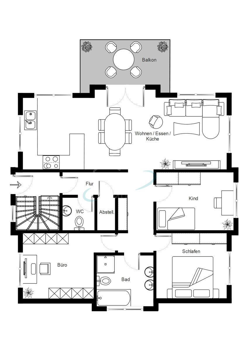 Wohnung zum Kauf 549.000 € 4 Zimmer 129,2 m²<br/>Wohnfläche Abstatt Abstatt 74232