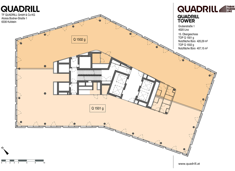 Bürofläche zur Miete 407,2 m² Bürofläche Linz 4020