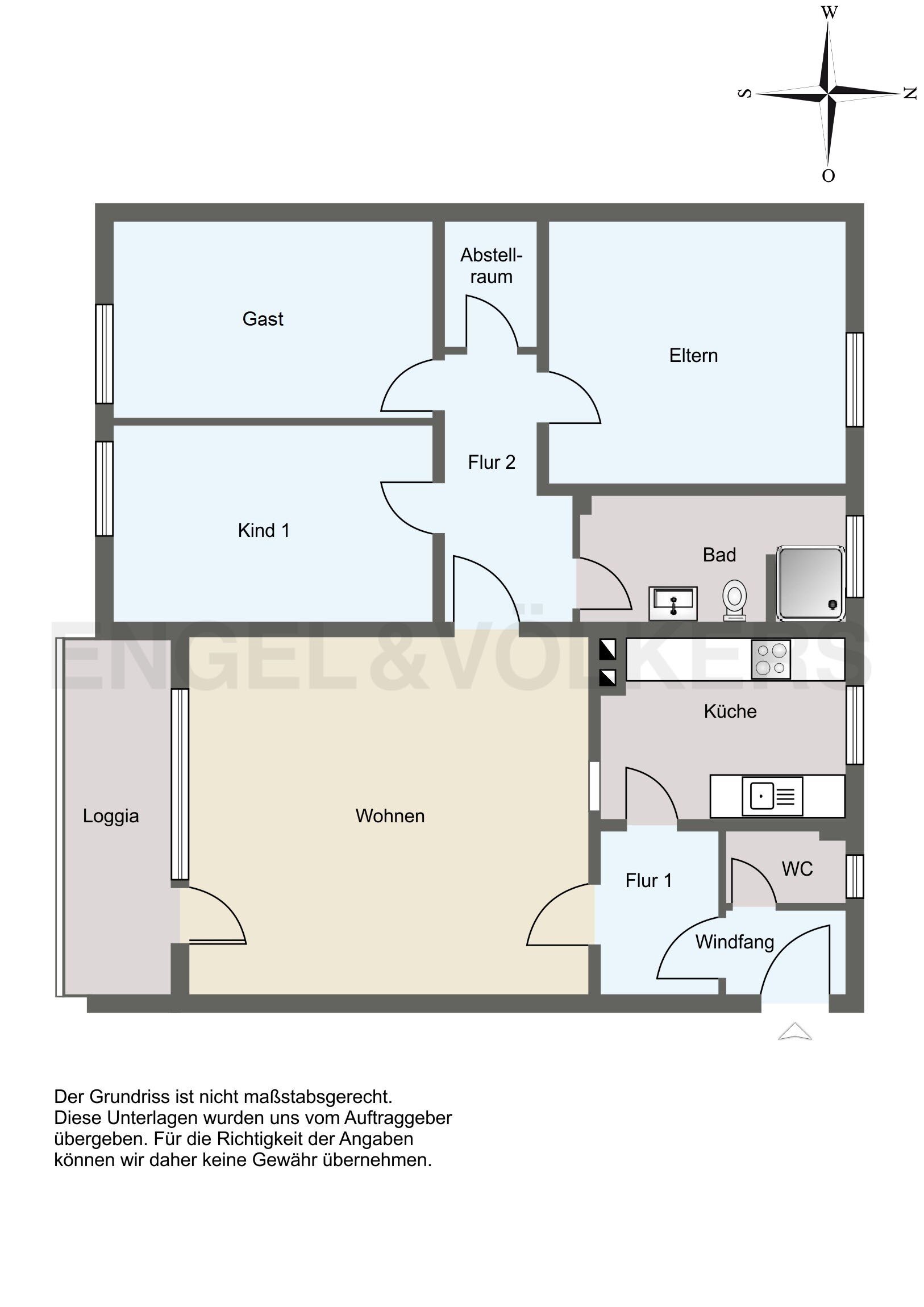 Wohnung zum Kauf 329.000 € 4 Zimmer 90 m²<br/>Wohnfläche Bretzenheim Mainz 55128