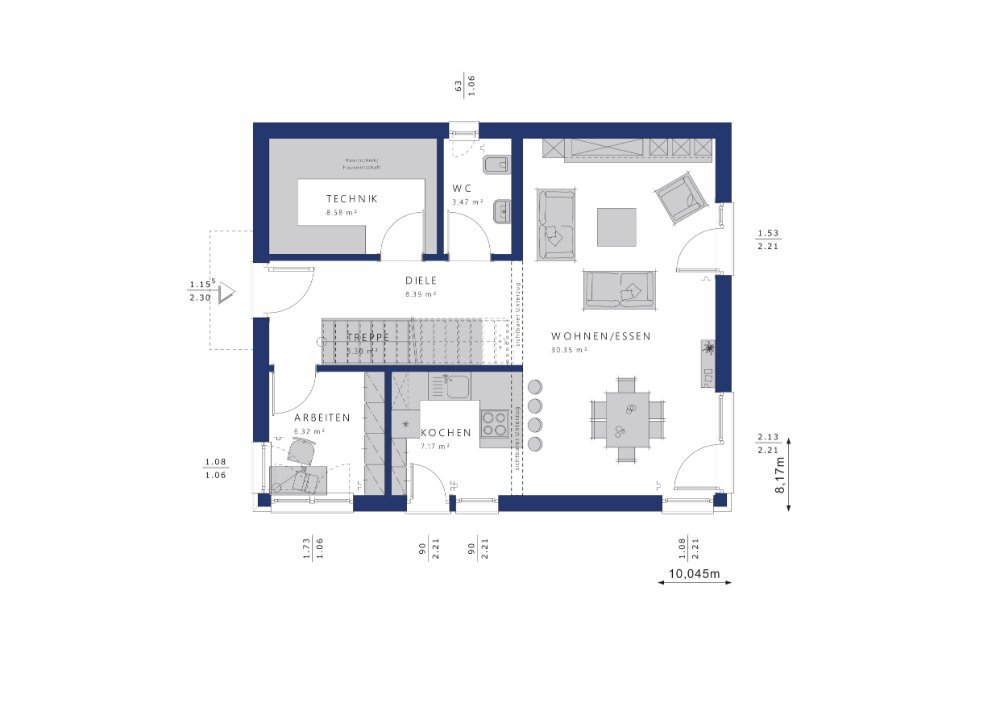 Einfamilienhaus zum Kauf 675.000 € 5 Zimmer 131,5 m²<br/>Wohnfläche 525 m²<br/>Grundstück Bammental Bammental 69245