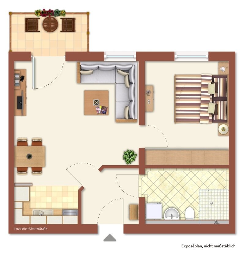 Wohnung zum Kauf 195.500 € 2 Zimmer 52,7 m²<br/>Wohnfläche 2.<br/>Geschoss Rahlstedt Hamburg 22147