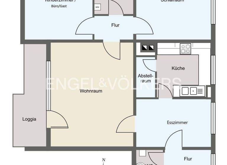 Wohnung zum Kauf 299.000 € 3,5 Zimmer 91 m² Oberstadt Mainz 55131