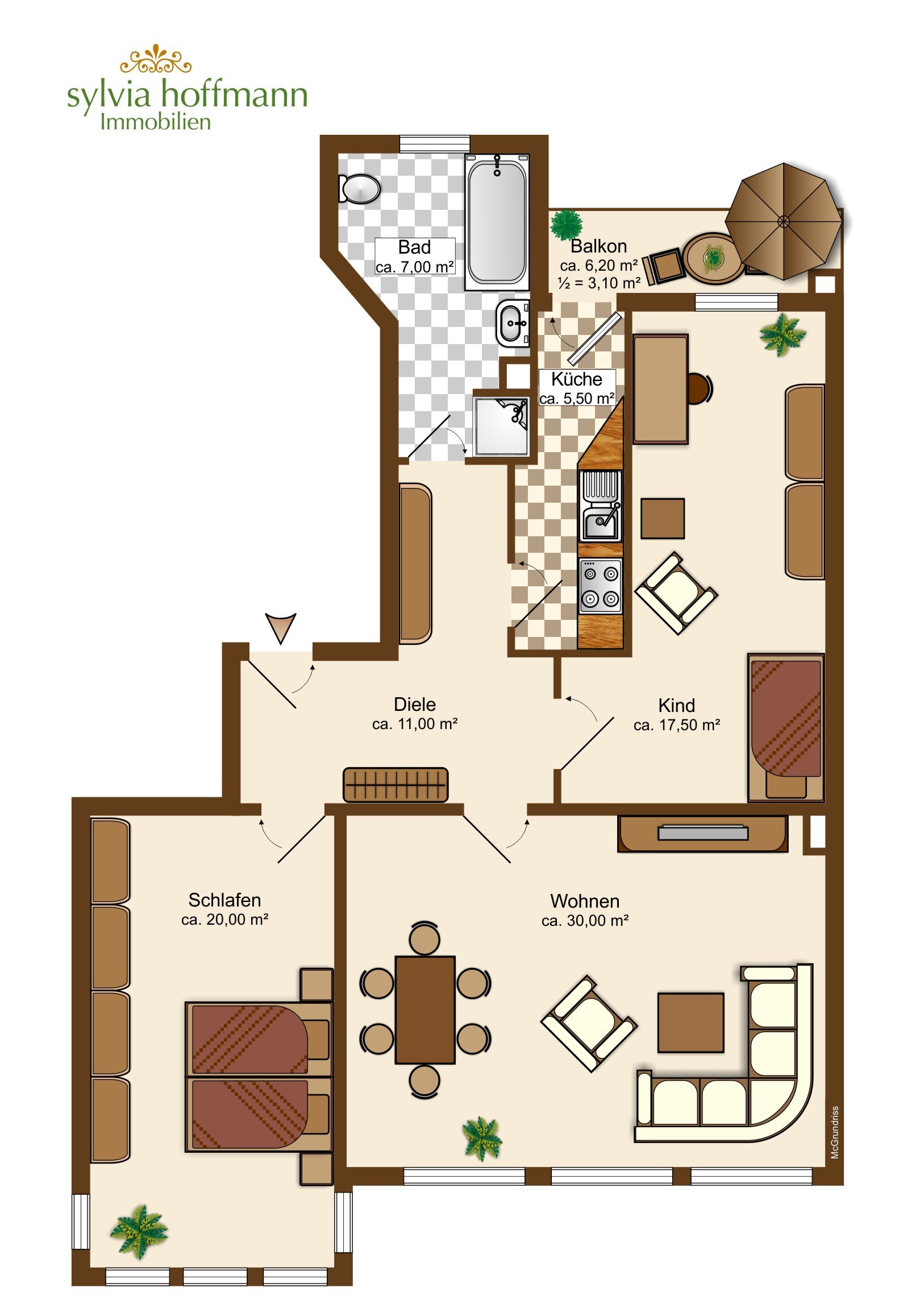 Studio zur Miete 690 € 3 Zimmer 94,1 m²<br/>Wohnfläche 2.<br/>Geschoss 01.02.2025<br/>Verfügbarkeit Kieler Straße 23 Mockau - Nord Leipzig 04357