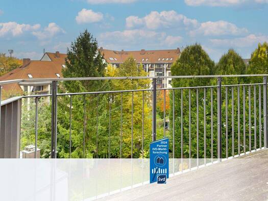 Wohnung zur Miete 588 € 2 Zimmer 42 m² 4. Geschoss Gärten h d Veste Nürnberg 90408