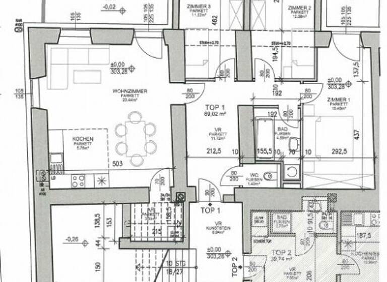 Wohnung zur Miete 1.159 € 4 Zimmer 90,9 m² EG Kirchengasse Gösing am Wagram 3482