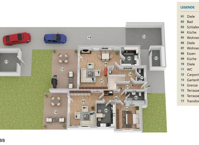 Mehrfamilienhaus zum Kauf 398.000 € 7 Zimmer 174 m² 595 m² Grundstück Laggenbeck Ibbenbüren 49479