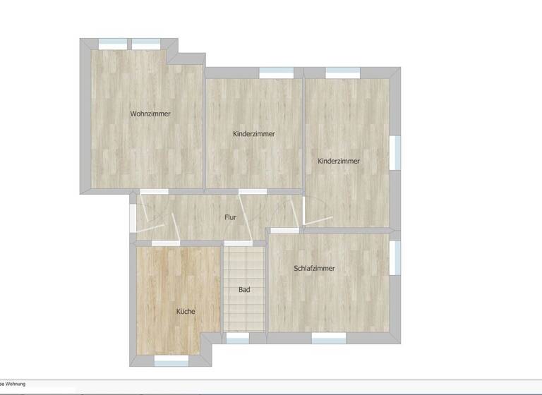 Wohnung zur Miete 475 € 4 Zimmer 85 m² Geschoss 1/2 frei ab 01.07.2026 Gröba Riesa 01591