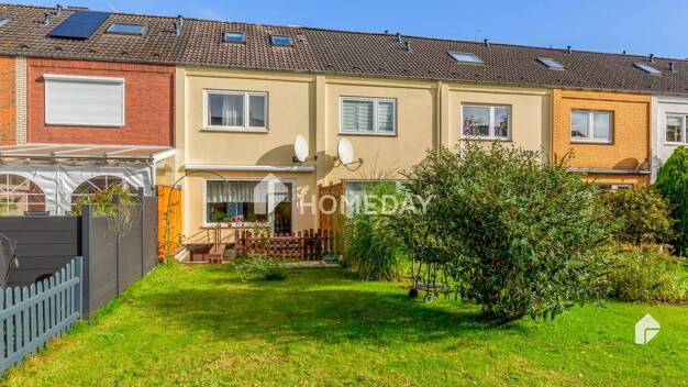 Reihenmittelhaus zum Kauf 229.500 € 4 Zimmer 110 m² 154 m² Grundstück Alt-Kücknitz / Dummersdorf / Roter Hahn Lübeck 23569