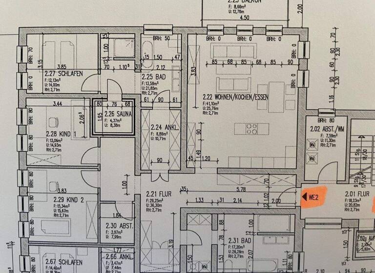 Wohnung zur Miete 2.095 € 4 Zimmer 161,2 m² 2. Geschoss Spremberger Vorstadt Cottbus 03050