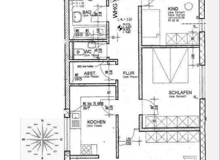 Wohnung zur Miete 1.235 € 3 Zimmer 107 m² 3. Geschoss Hausacker 10 Hoffnungsthal Rösrath 51503