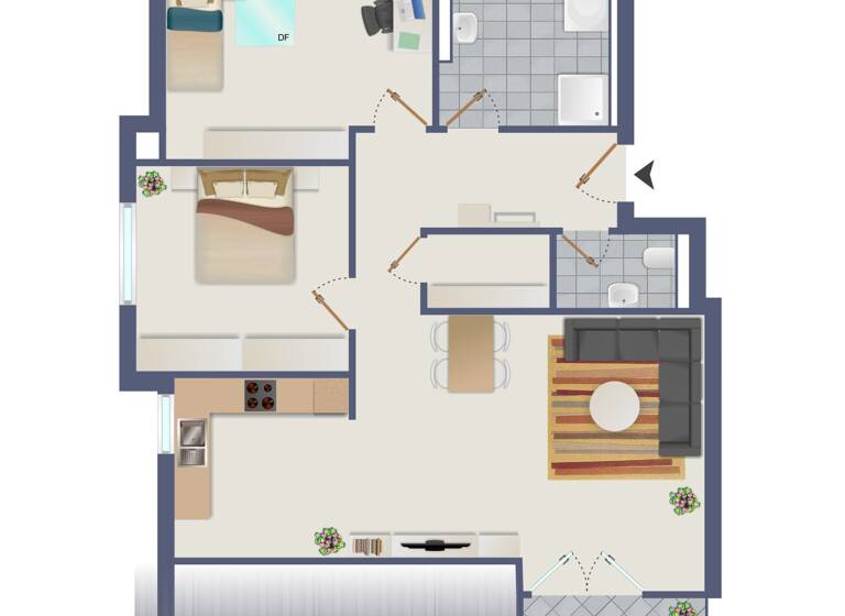 Wohnung zum Kauf 279.000 € 3 Zimmer 82,8 m²<br/>Wohnfläche Dachgeschoss, 2.<br/>Geschoss Donnstetten Römerstein, Donnstetten 72587