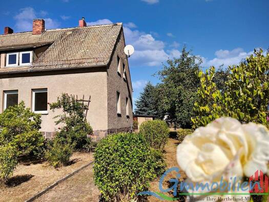 Doppelhaushälfte zum Kauf 69.000 € 3 Zimmer 74 m² 481 m² Grundstück Elbisbach Frohburg 04654