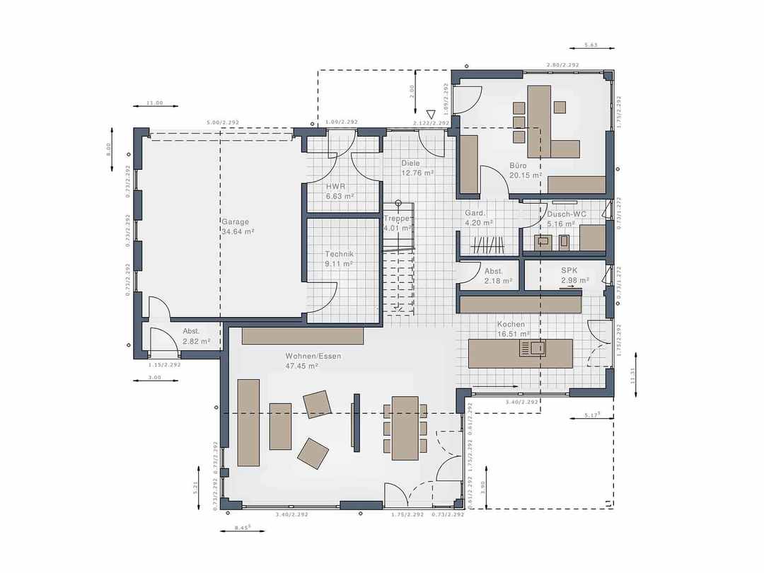 Einfamilienhaus zum Kauf provisionsfrei 1.330.000 € 5 Zimmer 212 m²<br/>Wohnfläche 602 m²<br/>Grundstück Avenwedde Gütersloh 33335