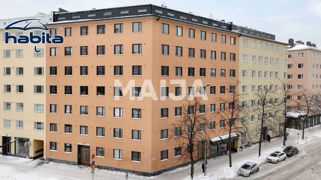 Studio zum Kauf 270.000 € 1 Zimmer 44 m² 4. Geschoss Miina Sillanpään katu 10 Helsinki 00530