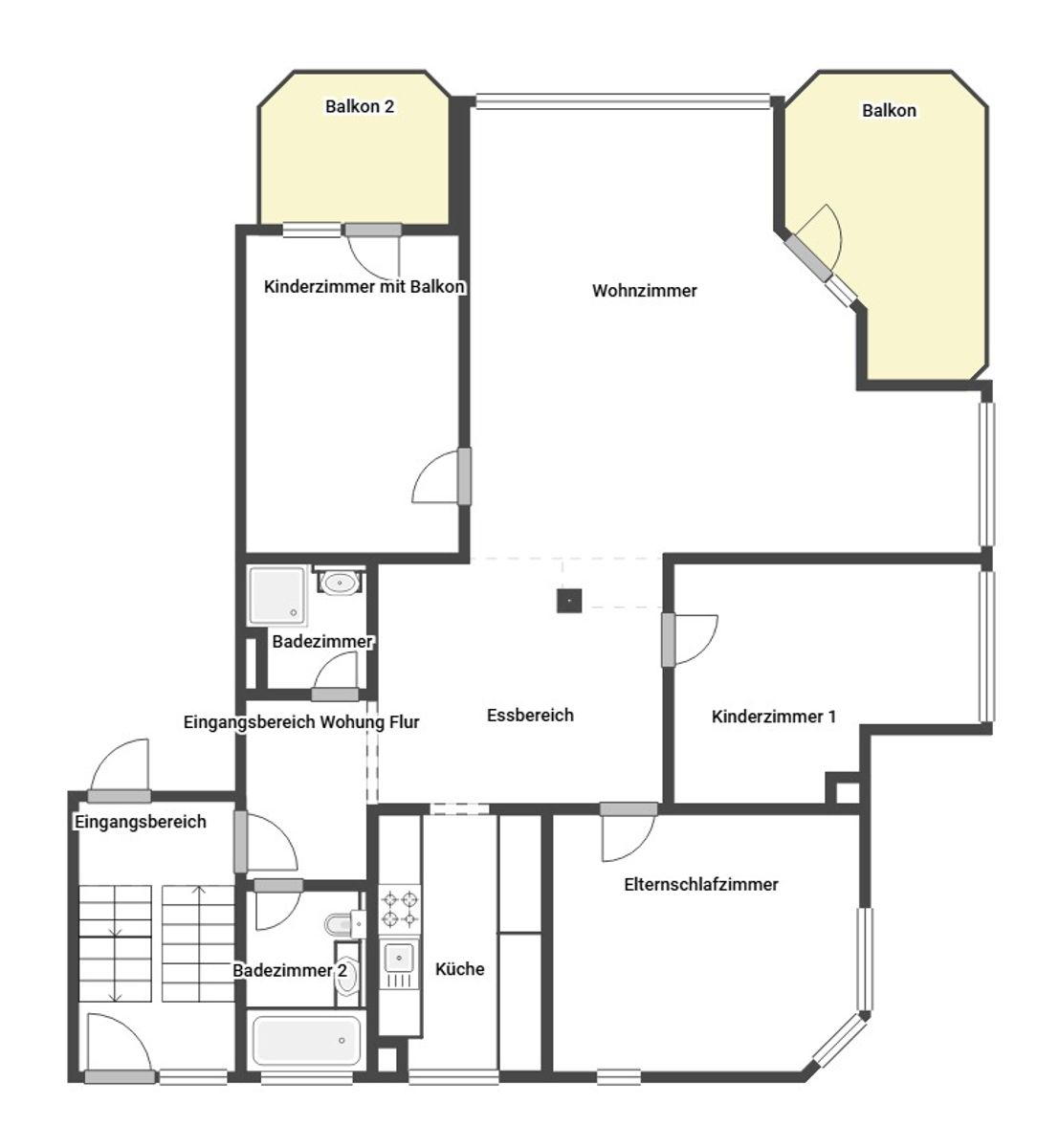 Wohnung zum Kauf 295.000 € 4 Zimmer 106,8 m²<br/>Wohnfläche 1.<br/>Geschoss Enzberg Mühlacker 75417