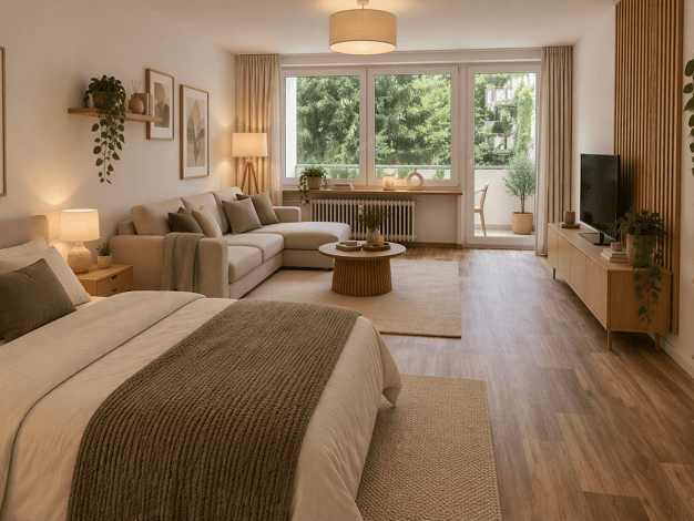 Wohnung zur Miete 660 € 1 Zimmer 35 m² 1. Geschoss frei ab 01.11.2026 Bruderwöhrdstraße 16 Ostenviertel Regensburg 93055