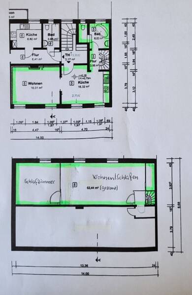 Wohnung zur Miete 630 € 3,5 Zimmer 70 m² 2. Geschoss frei ab sofort Wahlbezirk 06 Itzehoe 25524