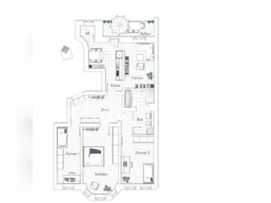 Wohnung zur Miete Tauschwohnung 887 € 4 Zimmer 101 m² 2. Geschoss Gohlis - Süd Leipzig 04155