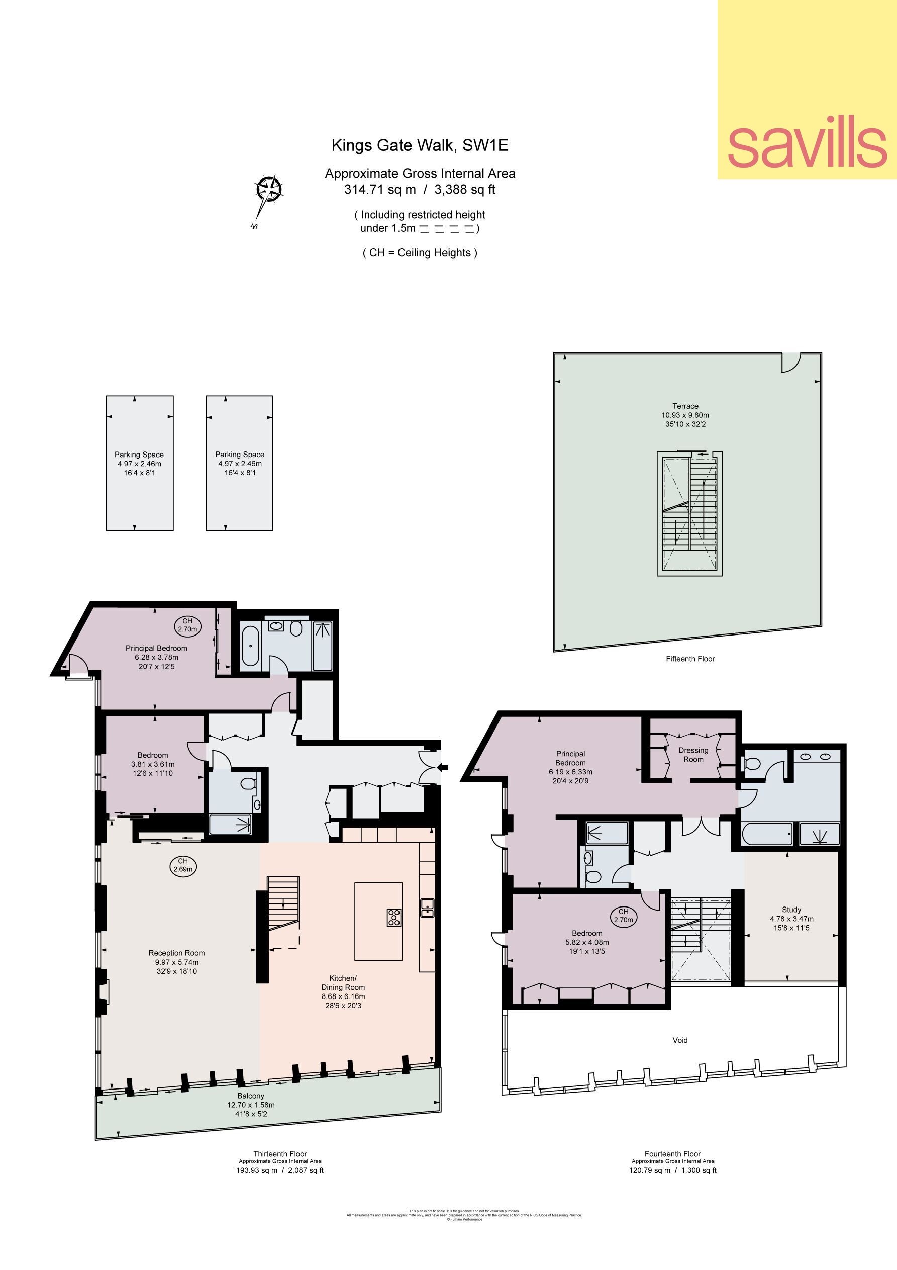 Penthouse zum Kauf provisionsfrei 11.706.175 € 6 Zimmer 317,7 m²<br/>Wohnfläche City of Westminster SW1E 6AN